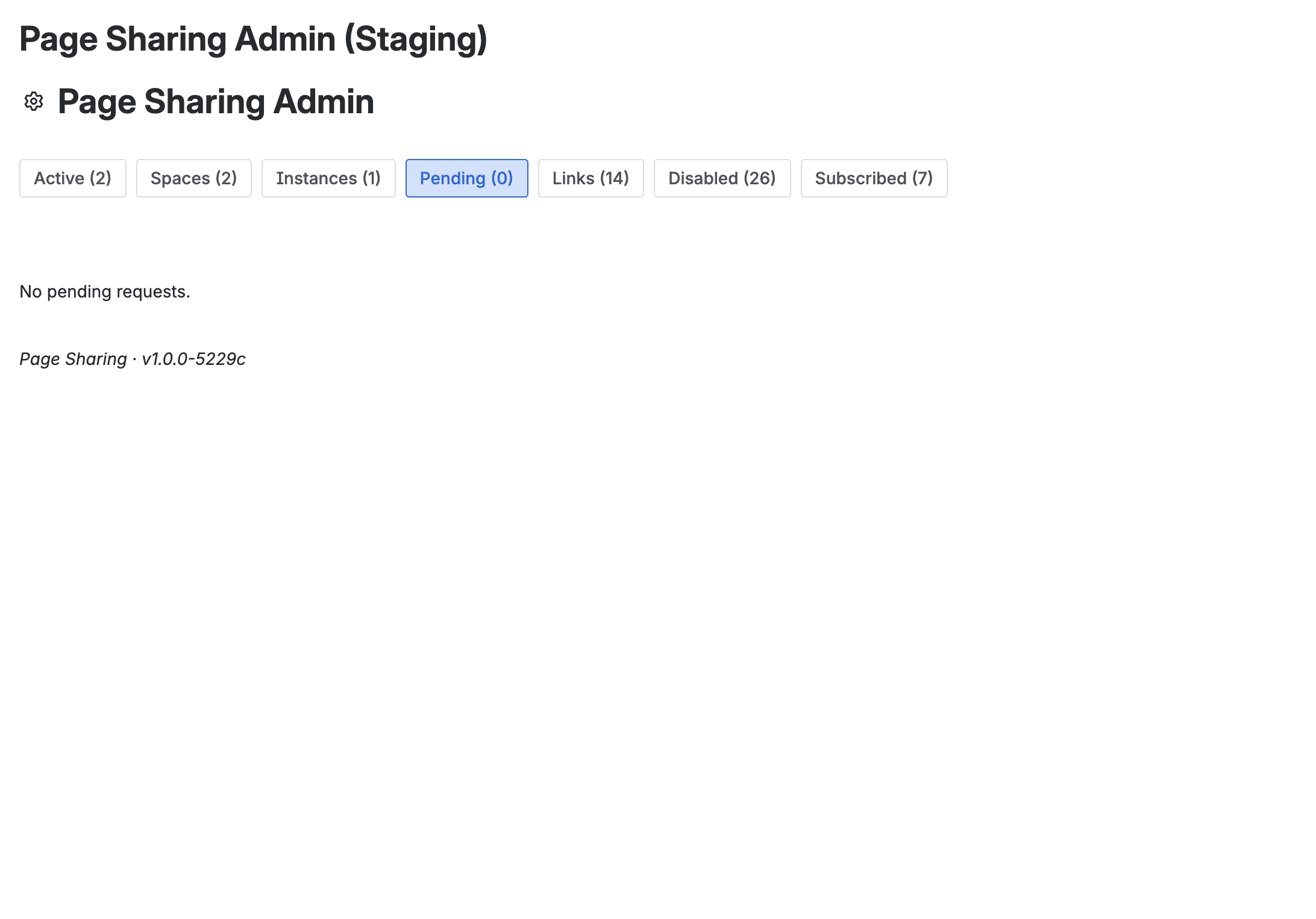 The admin Pending tab with approve and deny actions